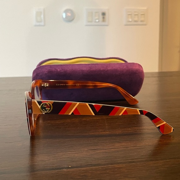 GUCCI Multi-Color Glasses w/Case - Picture 2 of 11